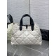 Super Clone Replica Dior Toujours Small/Medium/Large Tote Bags in Macrocannage Calfskin in White Top Replica Dior Toujours Small/Medium/Large Tote Bags in Macrocannage Calfskin in White