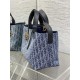 Top Replica Dior Toujours Small/Medium/Large Tote Bag in Denim Blue