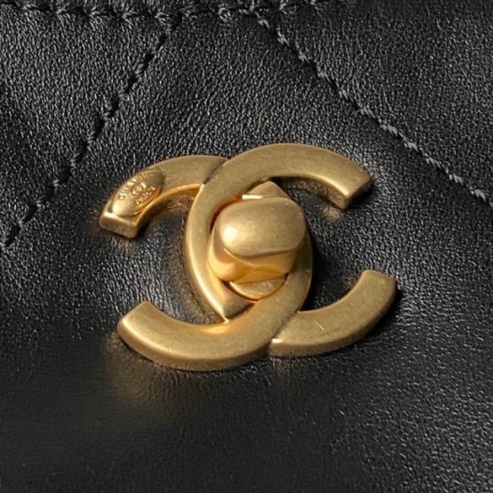 Super Clone Replica Chanel Small Tote Bag AS6015 Black Top Replica Chanel Small Tote Bag AS6015 Black