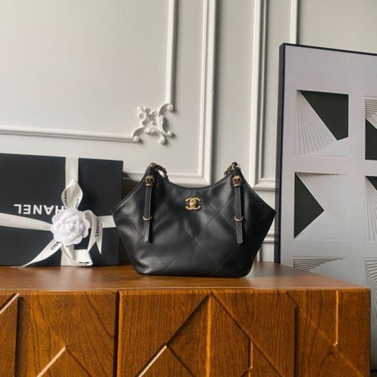 Super Clone Replica Chanel Small Tote Bag AS6015 Black Top Replica Chanel Small Tote Bag AS6015 Black
