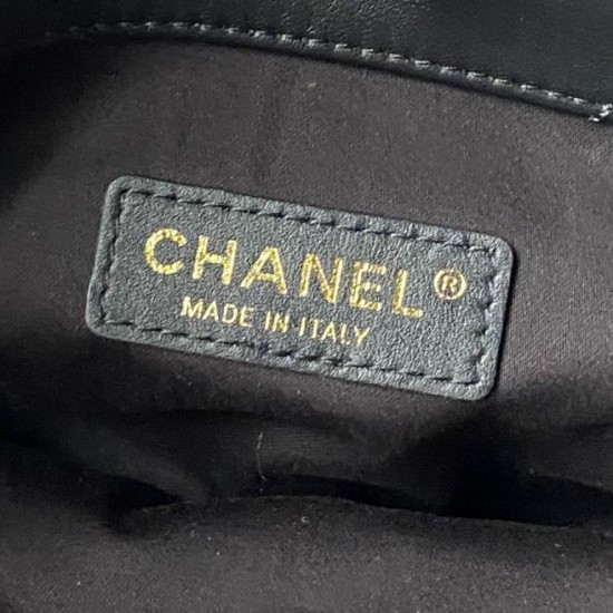 Super Clone Replica Chanel Small Tote Bag AS6015 Black Top Replica Chanel Small Tote Bag AS6015 Black