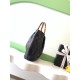 Top Replica Chanel Matelasse Bag with Wood-Effect Plastic Handle AS6010 Black