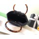 Top Replica Chanel Matelasse Bag with Wood-Effect Plastic Handle AS6010 Black