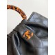 Top Replica Chanel Matelasse Bag with Wood-Effect Plastic Handle AS6010 Black