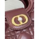 Super Clone Replica Dior Jolie Top Handle Mini Cannage Chain Bag Burgundy Top Replica Dior Jolie Top Handle Mini Cannage Chain Bag Burgundy
