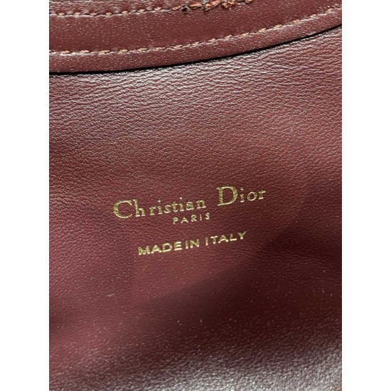 Super Clone Replica Dior Jolie Top Handle Mini Cannage Chain Bag Burgundy Top Replica Dior Jolie Top Handle Mini Cannage Chain Bag Burgundy