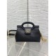 Super Clone Replica Dior Jolie Top Handle Mini Chain Handbag Black Top Replica Dior Jolie Top Handle Mini Chain Handbag Black