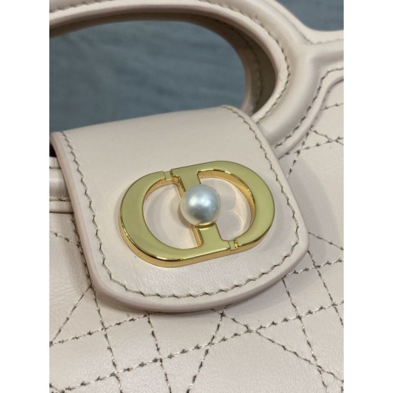 Super Clone Replica Dior Jolie Top Handle Mini Handbag Pink Chain Top Replica Dior Jolie Top Handle Mini Handbag Pink Chain