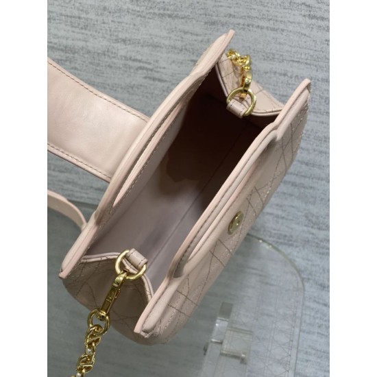 Super Clone Replica Dior Jolie Top Handle Mini Handbag Pink Chain Top Replica Dior Jolie Top Handle Mini Handbag Pink Chain