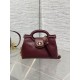 Super Clone Replica Dior Jolie Top Handle Mini Chain Handbag in Burgundy Top Replica Dior Jolie Top Handle Mini Chain Handbag in Burgundy