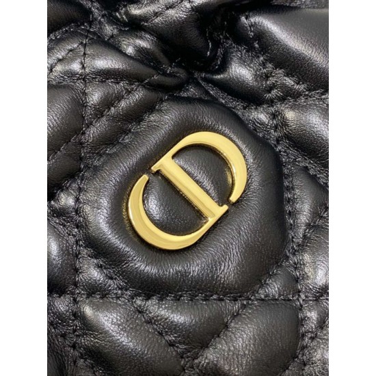 Top Replica Dior 30 Montaigne Mini Bucket Bag in Black