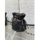 Top Replica Dior 30 Montaigne Mini Bucket Bag in Black