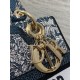 Super Clone Replica Dior Medium Lady D-Lite Bag with Blue/White Toile de Jouy Embroidery Top Replica Dior Medium Lady D-Lite Bag with Blue/White Toile de Jouy Embroidery
