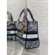 Super Clone Replica Dior Medium Lady D-Lite Bag with Blue/White Toile de Jouy Embroidery Top Replica Dior Medium Lady D-Lite Bag with Blue/White Toile de Jouy Embroidery