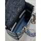 Super Clone Replica Dior Medium Lady D-Lite Bag with Blue/White Toile de Jouy Embroidery Top Replica Dior Medium Lady D-Lite Bag with Blue/White Toile de Jouy Embroidery