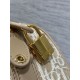 Top Replica Dior Groove 20 Bag in Beige Dior Oblique Jacquard