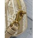 Top Replica Dior Groove 16 Bag in Beige Dior Oblique Jacquard