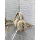 Top Replica Dior Groove 16 Bag in Beige Dior Oblique Jacquard
