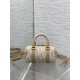 Top Replica Dior Groove 16 Bag in Beige Dior Oblique Jacquard