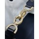 Top Replica Dior Toujours Medium Macrocannage Bag, White/Black