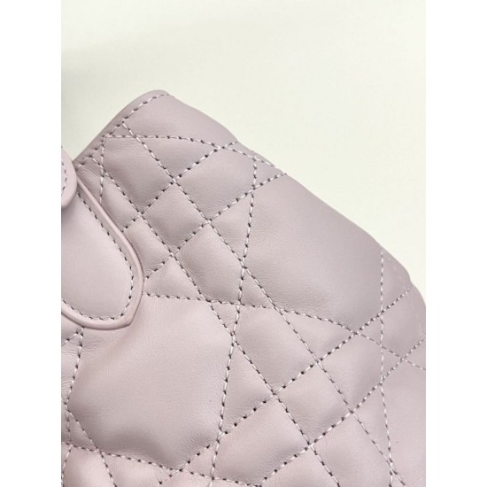Super Clone Replica Dior Toujours Mini Tote Bag in Pink Macrocannage Top Replica Dior Toujours Mini Tote Bag in Pink Macrocannage