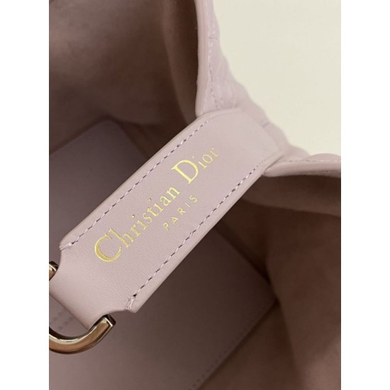 Super Clone Replica Dior Toujours Mini Tote Bag in Pink Macrocannage Top Replica Dior Toujours Mini Tote Bag in Pink Macrocannage