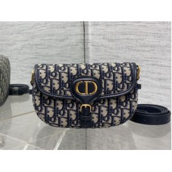 Top Replica Medium East-West Dior Oblique jacquard bag in black