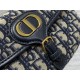 Top Replica Medium East-West Dior Oblique jacquard bag in black