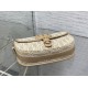 Top Replica Medium East-West Dior Oblique jacquard bag in brown