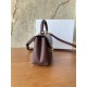 Super Clone Replica Celine Teen Nino top-handle bag in smooth calfskin in burgundy Top Replica Celine Teen Nino top-handle bag in smooth calfskin in burgundy