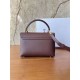 Super Clone Replica Celine Teen Nino top-handle bag in smooth calfskin in burgundy Top Replica Celine Teen Nino top-handle bag in smooth calfskin in burgundy