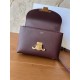 Super Clone Replica Celine Teen Nino top-handle bag in smooth calfskin in burgundy Top Replica Celine Teen Nino top-handle bag in smooth calfskin in burgundy