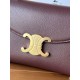 Super Clone Replica Celine Teen Nino top-handle bag in smooth calfskin in burgundy Top Replica Celine Teen Nino top-handle bag in smooth calfskin in burgundy