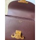Super Clone Replica Celine Teen Nino top-handle bag in smooth calfskin in burgundy Top Replica Celine Teen Nino top-handle bag in smooth calfskin in burgundy