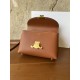 Super Clone Replica Celine Teen Nino top-handle bag in smooth calfskin in brown Top Replica Celine Teen Nino top-handle bag in smooth calfskin in brown