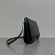 Top Replica Celine Soft Triomphe Besace shoulder bag in black