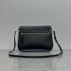 Top Replica Celine Soft Triomphe Besace shoulder bag in black
