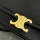 Top Replica Celine Soft Triomphe Besace shoulder bag in black