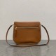 Top Replica Celine Soft Triomphe Besace shoulder bag in brown