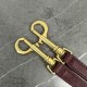 Top Replica Celine Soft Triomphe Besace shoulder bag in burgundy
