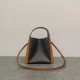 Super Clone Replica Celine Triomphe small cube bag in canvas/calfskin in brown Top Replica Celine Triomphe small cube bag in canvas/calfskin in brown