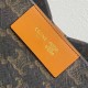 Super Clone Replica Celine Triomphe small cube bag in canvas/calfskin in brown Top Replica Celine Triomphe small cube bag in canvas/calfskin in brown