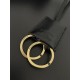 Top Replica Balenciaga Rodeo Medium shoulder bag in black and gold