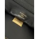 Top Replica Balenciaga Rodeo Medium shoulder bag in black and gold