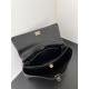 Top Replica Balenciaga Rodeo Medium shoulder bag in black and gold