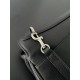 Top Replica Balenciaga Rodeo Medium shoulder bag in black and silver