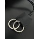Top Replica Balenciaga Rodeo Medium shoulder bag in black and silver