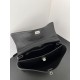 Top Replica Balenciaga Rodeo Medium shoulder bag in black and silver