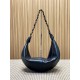 Top Replica YSL Saint Laurent Amalia hobo bag in black