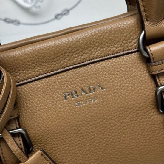 Super Clone Replica Prada Large Tote/Shopping Bag 1BG604 Caramel Top Replica Prada Large Tote/Shopping Bag 1BG604 Caramel